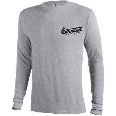 Boosted Status Long Sleeve Performance Tee - Heather