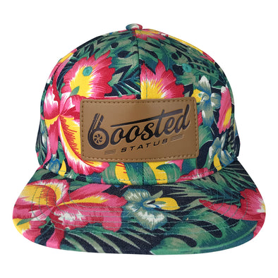 Snapback - Floral Hat Status Boosted