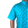 Boosted Status Turbo Button-Front Shirt - Teal